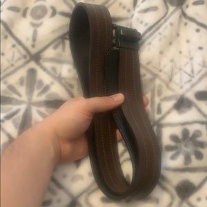 Black/Brown Reversible Aeropostale Belt. L 38-40